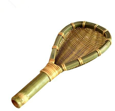 Bambou Polyvalent rondelle de Riz passoire passoire à Riz passoire en Bambou Tamis à Maille Fournitures de Cuisine-M