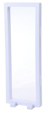 SOIMISS 1paar Floating Frame Schmuckdisplay Für Münzen Und Armbänder Transparente Aufbewahrung Mit Weiß Sockel Für Schaufenster Und