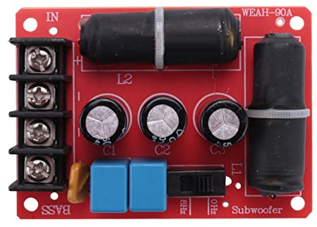TsoLay Subwoofer Zweiter Ordnung Crossover Lautsprecher Frequenzteiler DIY Heimkino