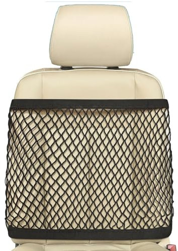 JSZDFSV Autotaschen-Halter, Auto-Organizer, Aufbewahrung, Automobil-Netz, Geldbörse, Handtaschen-Halter, Mehrzweck-Auto-Netz, praktische Lösung, Auto-Netz-Organizer, vielseitiges Auto-Netz, sichere