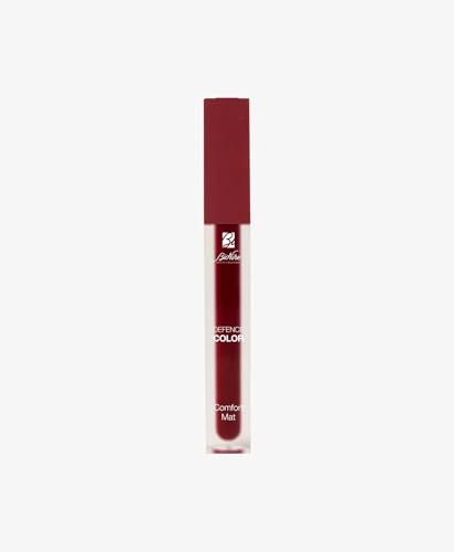 BioNike Defence Color - Comfort Mat Rossetto Mat Liquido, Colore Pieno e Intenso a Lunga tenuta Fino a 8h, N. 705 BOURGOGNE, 3.5 ml