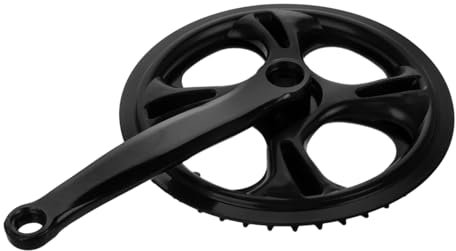 Sosoport Piezas para Bicicleta Juego De Bielas Individuales De 42 Dientes para Bicicleta De Montaña y Carretera Fácil De Instalar Duradero