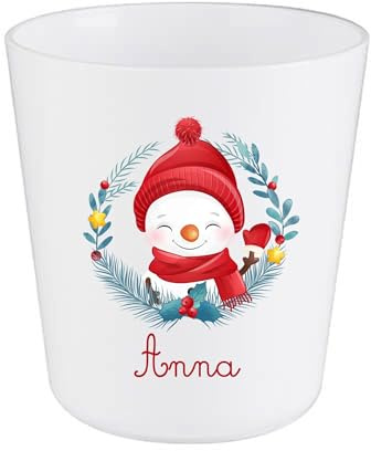 Gobelet enfant personnalisé/Verre enfant incassable/Gobelet maternelle/Gobelet prénom enfant/Verre plastique personnalisé