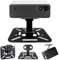 GBKDQQ Support universel pour projecteur, multi-angle avec interface à vis 1/4, support de projecteur, rotatif à 360°, mini support de projecteur de bureau (noir)