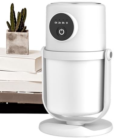 Mini Purificador de Aire - Humidificador Portátil Interior Para Dormitorio | Humidificador De Escritorio Silencioso Para Oficina, Coche, Dormitorio, Salón, Olor De Casames, Humo, Noy