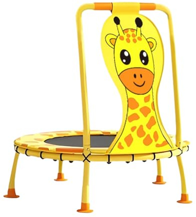 Mini Trampolín con Mango De Espuma, Mango De Espuma, 99x92 Cm, Mini TrampolínPara Niños Pequeños, Trampolín Reboteador Pequeño, Juego Sin Lesiones, para Jugar En El Patio Trasero, Jardín, Ejercicio A