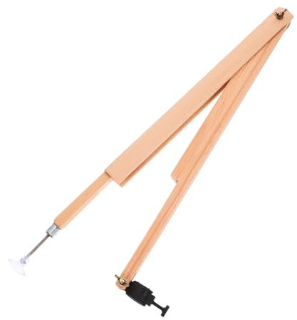 NUOBESTY Large Compass Circle Compass Professional Compass for Geometry Compass Drawing Tool Drafting Compass Tool for Drawing Circles Drawing Compass Chalkboards Compass Scriber Wood Beige