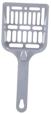 FUTUREORYY Pelle à Litière pour Chat avec Tamis Grosse Tête Large Manche Long Ergonomique en PP Réutilisable Nettoyage Facile Litière