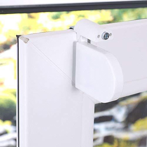 Klemmträger für Seitenzug- BZW. Springrollo, Rollo,Duo-Rollo, Bambusrollo, PVC-Jalousie, Alu-Jalousie zur Montage am Fensterrahmen