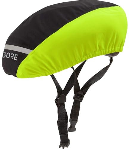 GORE WEAR Unisex Erwachsene GTX Helmüberzug, Black/Neon Yellow, 54-58