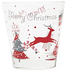 Excelsa Christmas Set aus 6 Wassergläsern, Glas