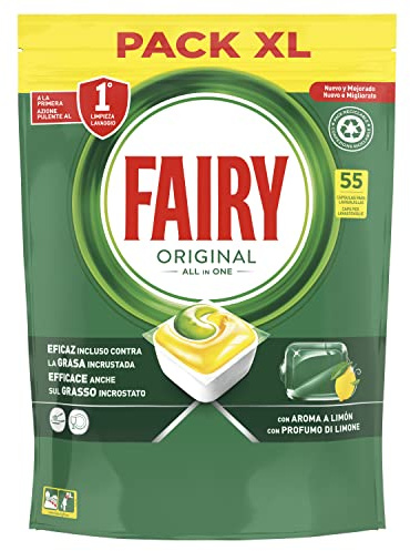 Fairy Lemon All-in-1 Geschirrspültab, 100 g