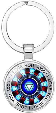 Lonyiabbi Portachiavi “I Love You 3000”, Set Abbinato da 2 Pezzi, Regalo per Coppie, Fidanzato e Fidanzata