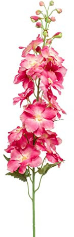 artplants.de Dekorativ riddarsporre Setsuko, rosa-pink, 95 cm