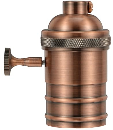 Mobestech Support De Lampe Suspendue Douille Rétro Pour Lampe Support Lampadaire Vintage Compatible Ampoule Décoration Intérieure