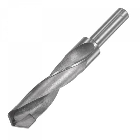 TA-VIGOR 23mm Reduced Shank Twist Drill Bits with 1/2 Inch Shank, Carbide Drilling Bits for Stainless Steel Alloy Metal Plastic Wood
