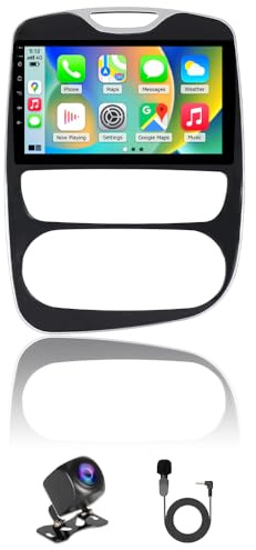 ACAVICA 4+64 GB Android 13 bilradio för Renault Clio MK4 2012–2018 Renault Zoe Stereo 8-Core GPS Navi mit Wireless CarPlay Android Auto Bluetooth 4G LTE WiFi
