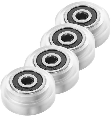 SOLUSTRE 4stücke Pom Pulley Räder Für Hochpräzise Zubehörteile Mit Lagern Für Reibungslose Und Verbesserte Druckgeschwindigkeit