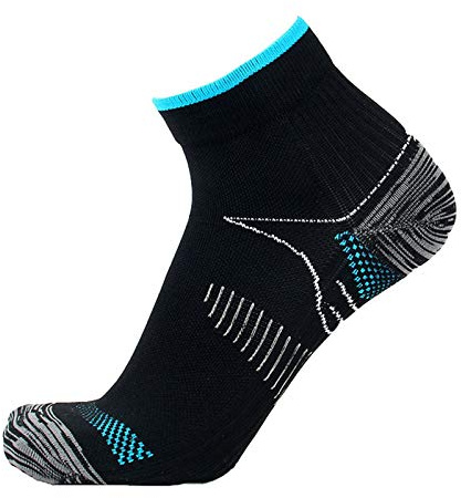 boseucn 5 Paar Kompressionsstrümpfe Sport Damen Herren Kompressionssocken bei Plantarfasziitis Stützstrümpfe Compression Socks für Laufen Reisen Joggen Radfahren Laufstrümpfe Atmungsaktiv Laufsocken