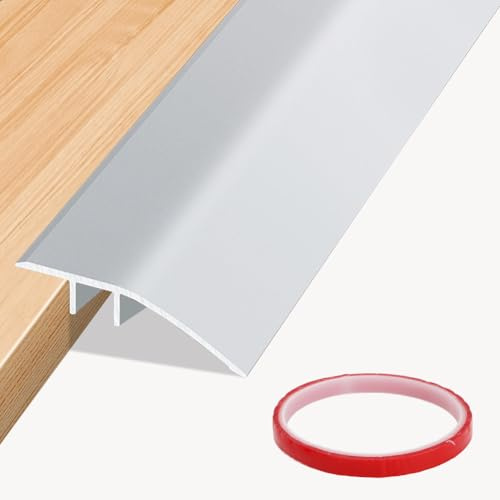 CEWROM Profilé de transition, compensation de hauteur, bandes de transition en aluminium, réducteur de sol, convient pour seuils d'ouverture de porte, rampes, stratifiés de carrelage, pontent la