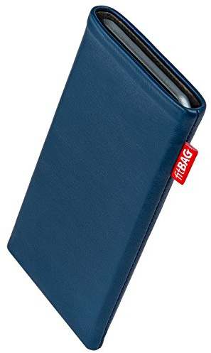 fitBAG Beat Royalblau Handytasche für Samsung Galaxy Z Fold 7 / Fold7 Tasche aus Echtleder Nappa mit Microfaserinnenfutter | Hülle mit Reinigungsfunktion | Made in Germany