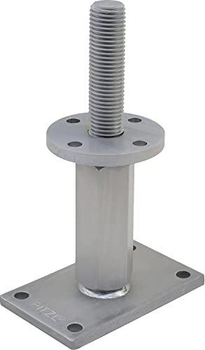 Pitzl Pfostenträger - schwere Ausführung, Verstellbereich 150 mm bis - 210 mm