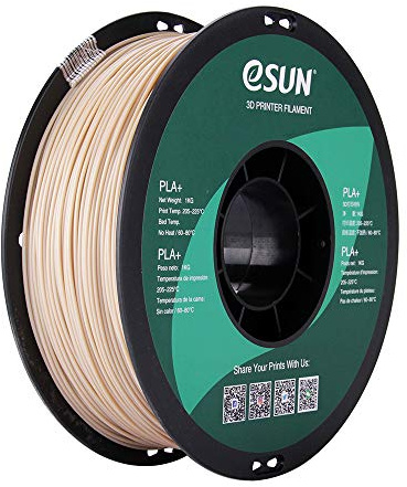 eSUN PLAPlus Filament, Knochenweiß, 1,55 kg