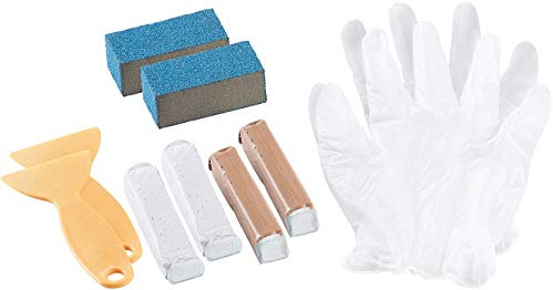 AGT Emaillereparatur-Set: 2er-Set Sanitär-Reparaturkits für Bad, Dusche, Wannen & WC (Reparaturset für Emaillewanne, Badewannen Reparaturset, Reparatur)