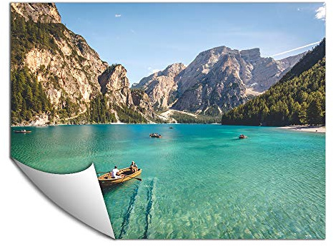 IDEA4WALL Customized Small Wall Mural with Your Scenery Photos, Removable Self-Adhesive Wallpaper for Living Room Bedroom - 36x48 inches