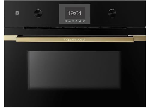 Küppersbusch CBM 6350.0 SE4 K-Series. 3 Compact Backofen mit Mikrowelle Schwarz/Gold
