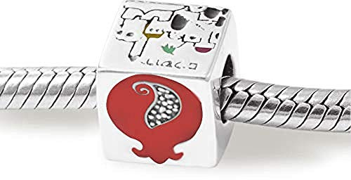 Charme,Charms Et Perlesbracelets Grenade Menorah Drapeau Western Wall Charms 925 Perles En Argent Sterling Pour Femmes Bijoux Cadeau