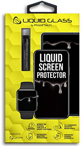ProofTech Liquid Glass Screen Protector for Up to 4 Devices | Universal for All Smartphones Tablets Smart Watches
