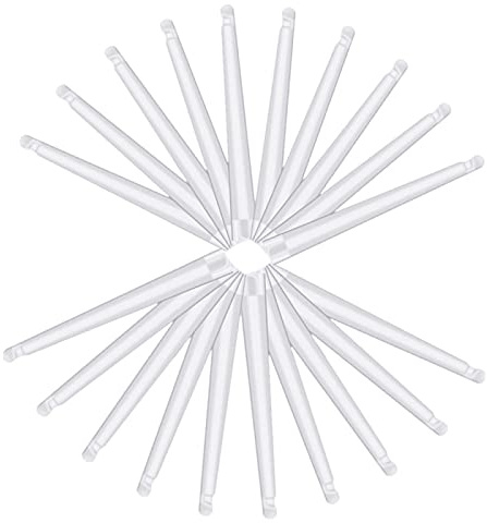 20-Pack Enema Nozzle Tips, Home Enema Colonic Irrigation Kit, Enema Supplies Colon Tube, Flexible Silicone Comfort Enema Head, Colonic Nozzle for Constipation Enema Colon Hydrotherapy System