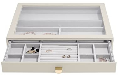 Stackers Oatmeal Supersize Jewellery Box Display Drawer
