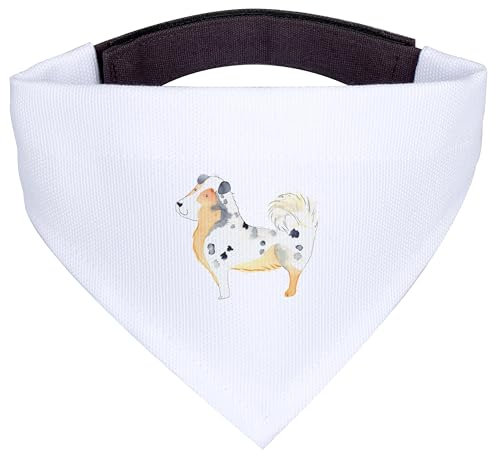 Mr. & Mrs. Panda Hundehalstuch S Hund Australien Shepherd - Geschenk, Kleine Hunde, Sprüche, Tuch, Spruch, Halstuch