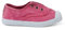 Pisamonas Sneakers in Tela Effetto Consumato Senza Lacci Misurare 31 Colore Rosa Blossom