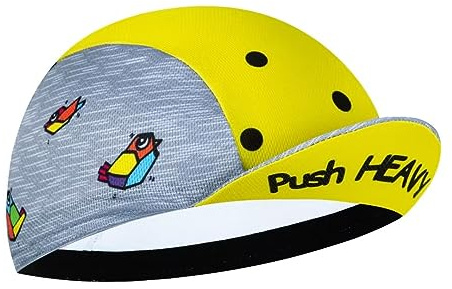 BikingBros Radsport-Mützen für Leichte Fahrradkappe mit-Radsport Kappen für unter den Helm Unisex