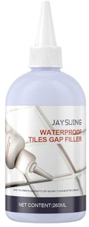 perfk Grout Repair Tool, Waterproof,260ml Protection Tile Grout Filler Grout Filler Tube for Bathroom Floor Pool