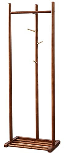 DDKYHU Eckgarderobe, bodenstehende Garderobe, Schlafzimmergarderobe, Garderobenhaken aus Messing im chinesischen Stil, Garderobenständer für Wohnzimmer, Multifunktionsgarderobe, Standgarderobe ()