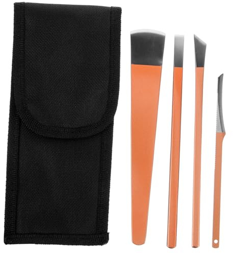 CALLARON Kit de Couteaux à Cuticules pour Pédicure Coupe-cuticules Portable et Outil de Soin