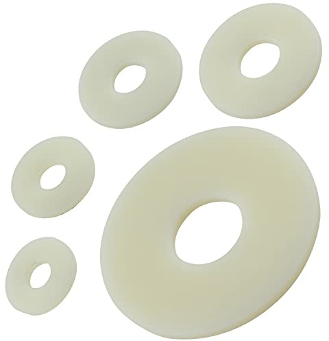 Große Unterlegscheiben M12 Polyamid PA (20 Stück) DIN 9021 U-Scheiben Beilagscheiben Kunststoffscheiben OPIOL QUALITY®