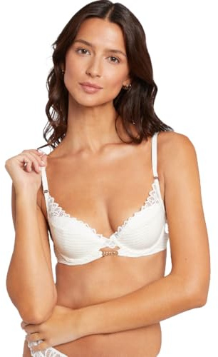 Morgan - Soutien-Gorge Ampliforme Coques moulées Delphine - Blanc - 90A - Femme