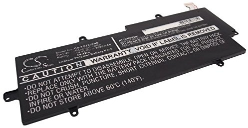 TECHTEK Batteri 3000mAh kompatibel med [Toshiba] Portege Z830, Portege Z830 Ultrabook, Z830-10P, Z830-BT8300, Z830-S8301, Z830-S8302, Z835, Z835 Ultrabook, Z835-p330, Z930, Z930 Z930-03Q, Z930-06M, Z