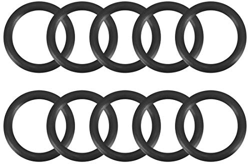 sourcing map 10 Stück O Ring Dichtung 12 mm x 16 mm x 2 mm Metrische Nitrilkautschuk Dichtungsringe Gummidichtungen für Sahnespender Pumpe Schnellkupplung Umfülladapter