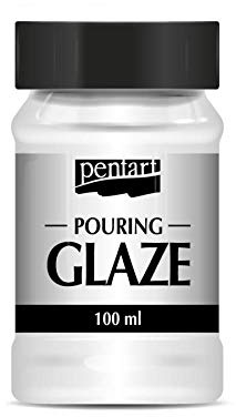 Zita`s Creative Glanz Glasur - 100ml. Glasurlack, Pouring Glaze, Dickflüssiger Lack, Hochglanz-Beschichtung, Dekorlack