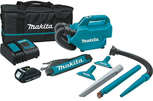 Makita XLC07SY1 18V LXT® Lithium-Ion Compact Handheld Canister Vacuum Kit (1.5Ah)
