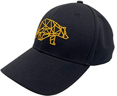 FORSBERG schwarze Cap mit gelbem Logo