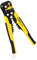 Pinza Spelafili, 3 in 1 Spelafili Automatico, Spellafili/Taglia/Crimpa, Pinza a Crimpare per Capicorda Isolato e Non Isolato, 22-10 AWG / 0,5-6,0mm², Giallo