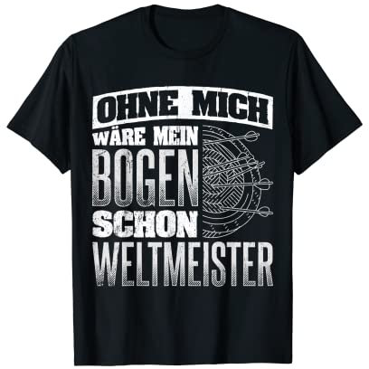 Bogenschütze Bogenschießen Bogensport Geschenk T-Shirt