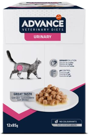 Advance Veterinary Diets Urinary Nourriture Humide pour Chats: Multipack 12 sachets 85g